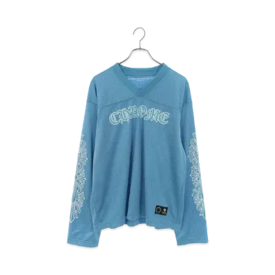 Chrome Hearts Mesh Warm Up Jersey "Light Blue"