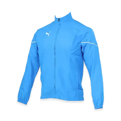 PUMA teamRISE Woven Jacket "Electric Blue Lemonade"