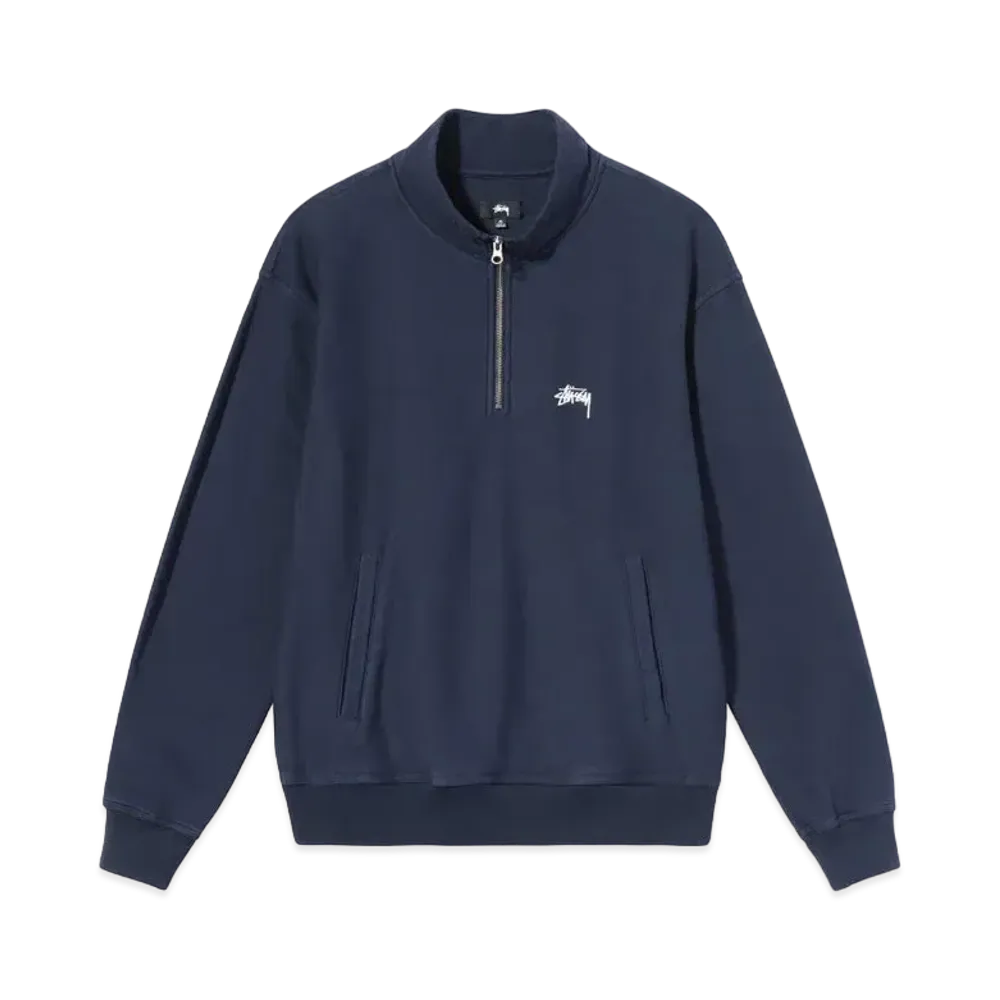 Stussy OVERDYED STOCK LOGO MOCK "Navy"