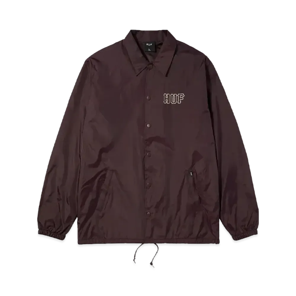 HUF Set H Coach Jacket "Egg Plant"