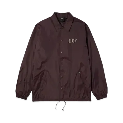 HUF Set H Coach Jacket "Egg Plant"