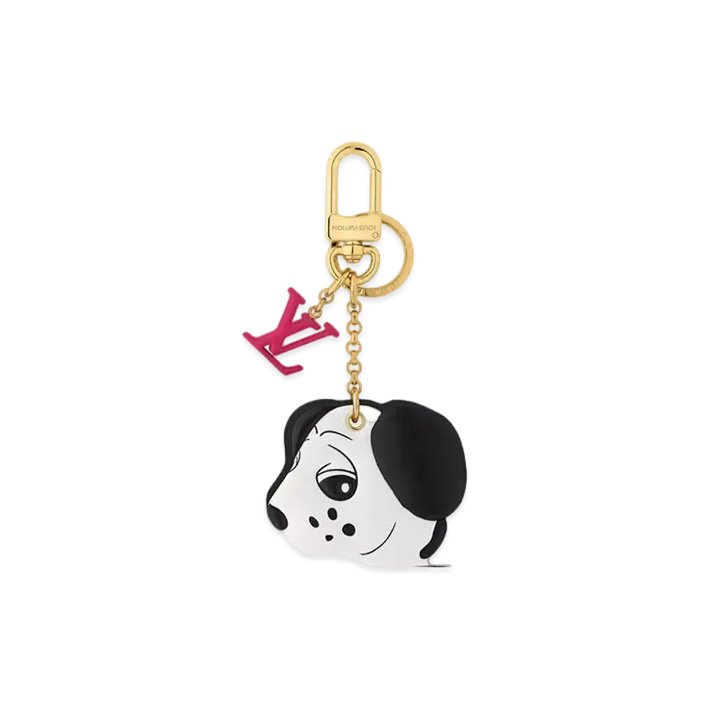Louis Vuitton Animogram Dalmatian Key Holder And Bag Charm
