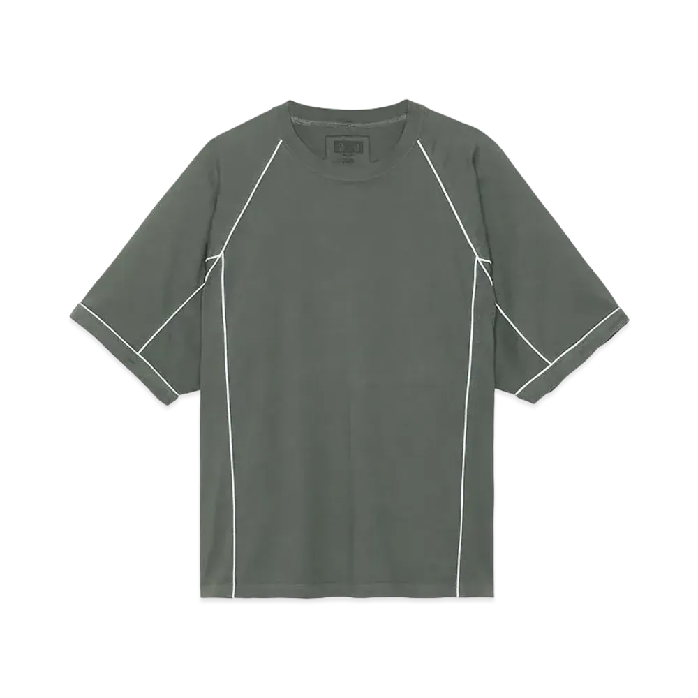 Cav Empt (C.E) Overdye Piping Heavy T "Charcoal"