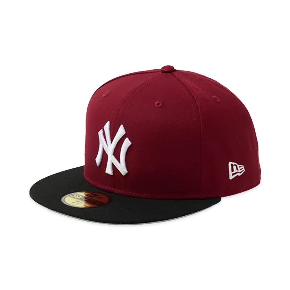 NEW ERA Powered by GORO NAKATSUGAWA (MIN-NANO) 59Fifty New York Yankees "Cardinal/Black"