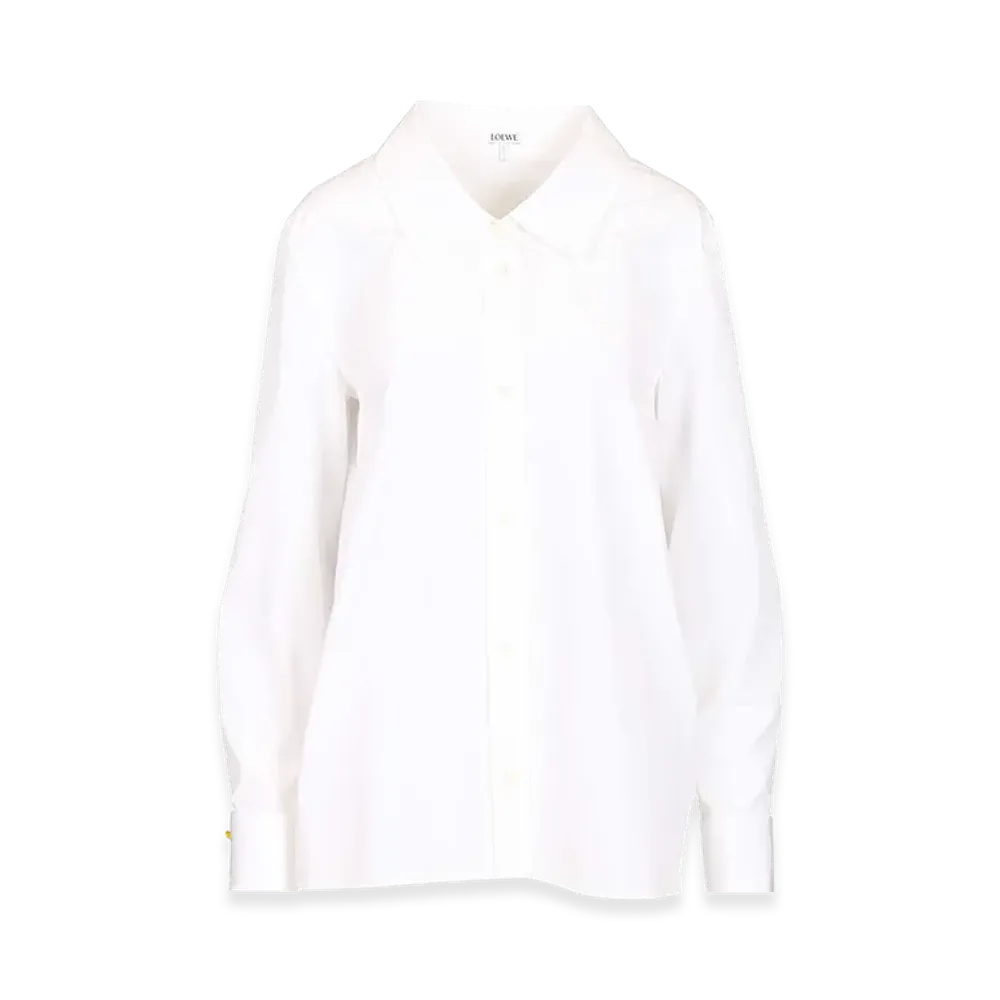 LOEWE Women's Cotton Poplin Shirt "White"