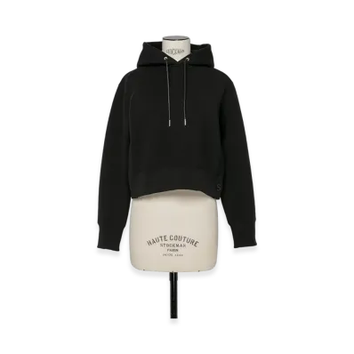 sacai S Sponge Sweat Hoodie "Black"