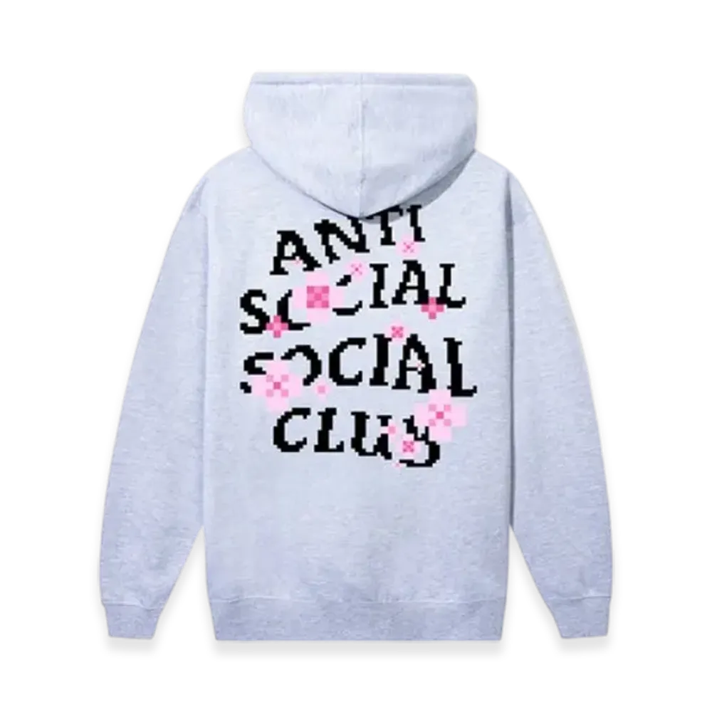 ANTI SOCIAL SOCIAL CLUB x Minecraft Cherry Blossom Hoodie "Grey"