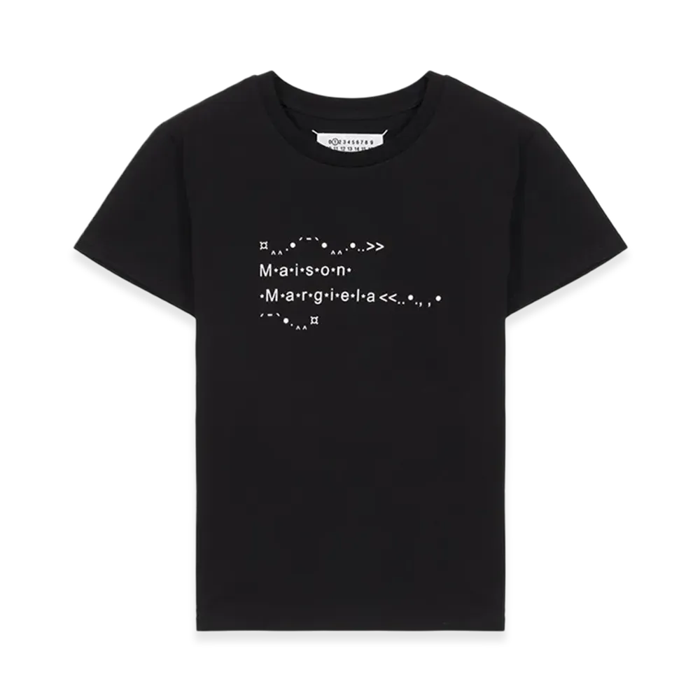 Maison Margiela Women's Font Generator T-Shirt "Black"