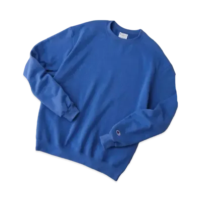 Champion Oversized Pullover Crew Neck Sweatshirt "Royal Blue"