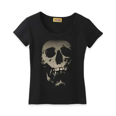 HYSTERIC GLAMOUR Skull Berry Chibi T-Shirt "Black"