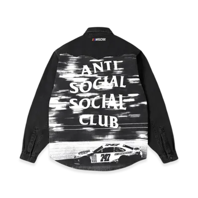 ANTI SOCIAL SOCIAL CLUB x NASCAR x Speed Western Button Down "Black"
