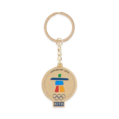 Kith x Olympics Heritage Vancouver Keyring "Gold"