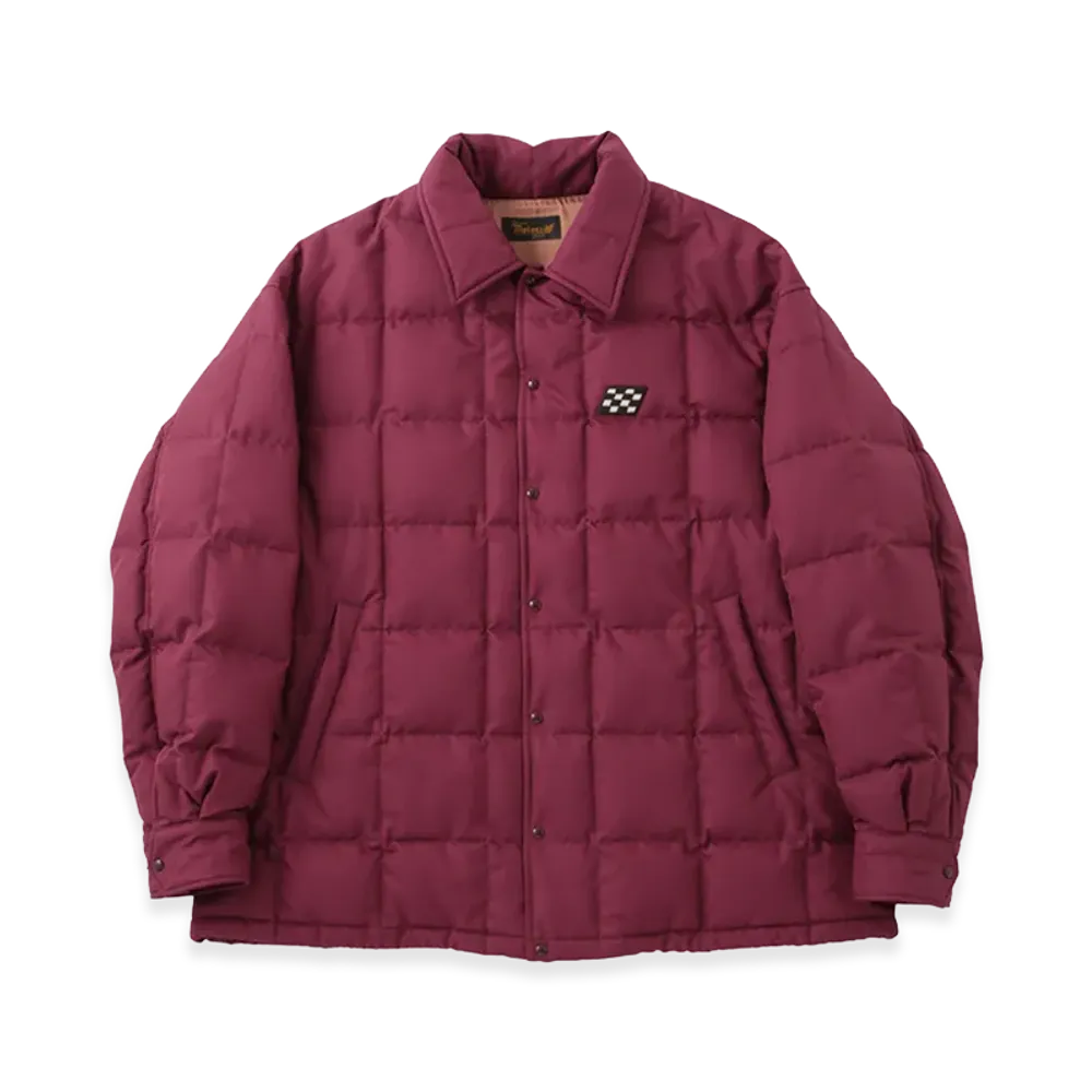 visvim Coach Down Quilted JKT "Burgundy"