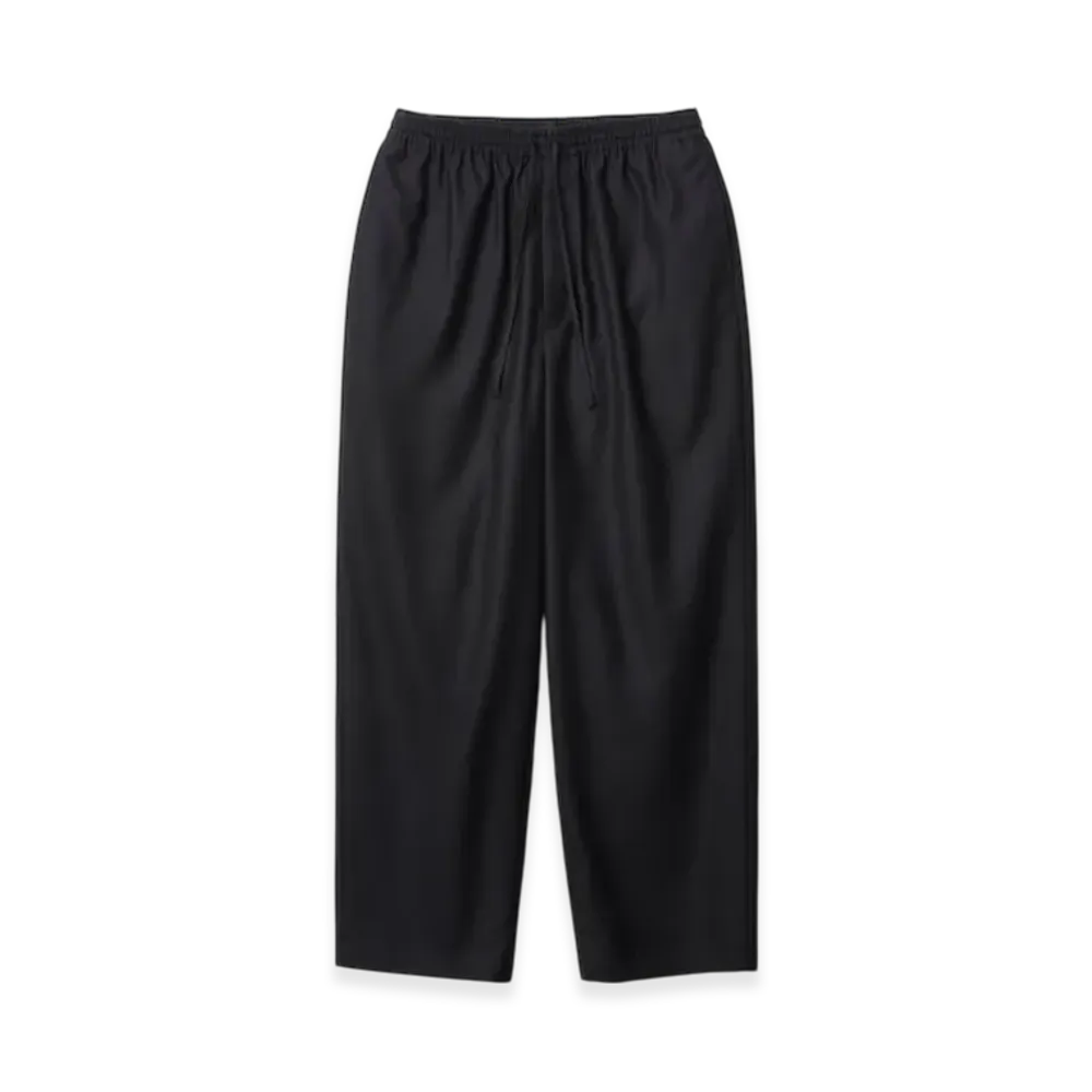 everyone x A.PRESSE Cashmere Easy Trousers "Black"