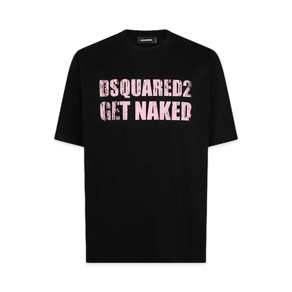 Dsquared2 Get Naked Skater Fit T-Shirt "Black"