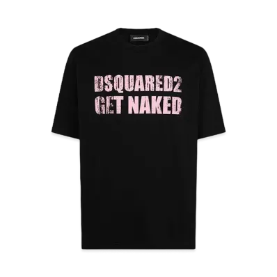 Dsquared2 Get Naked Skater Fit T-Shirt "Black"