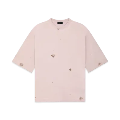 WE11DONE Washed T-shirt "Pink"