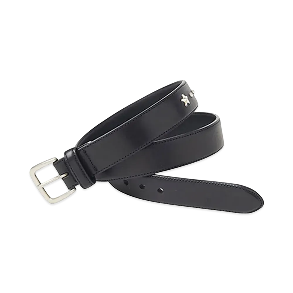 HYSTERIC GLAMOUR Simple Studs Belt "Black"