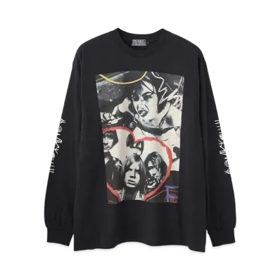 HYSTERIC GLAMOUR Sonic Youth/Evol T-Shirt "Black"