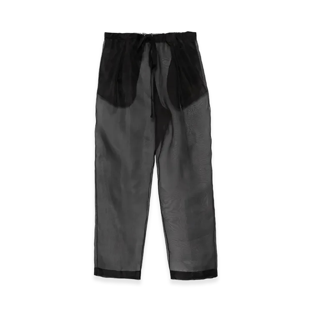 KHAITE Women's Trenton Silk Trousers "Black"