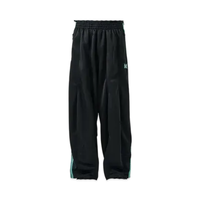 NEEDLES x STUDIOUS Exclusive H.D. Track Pant - Poly Smooth "Black"