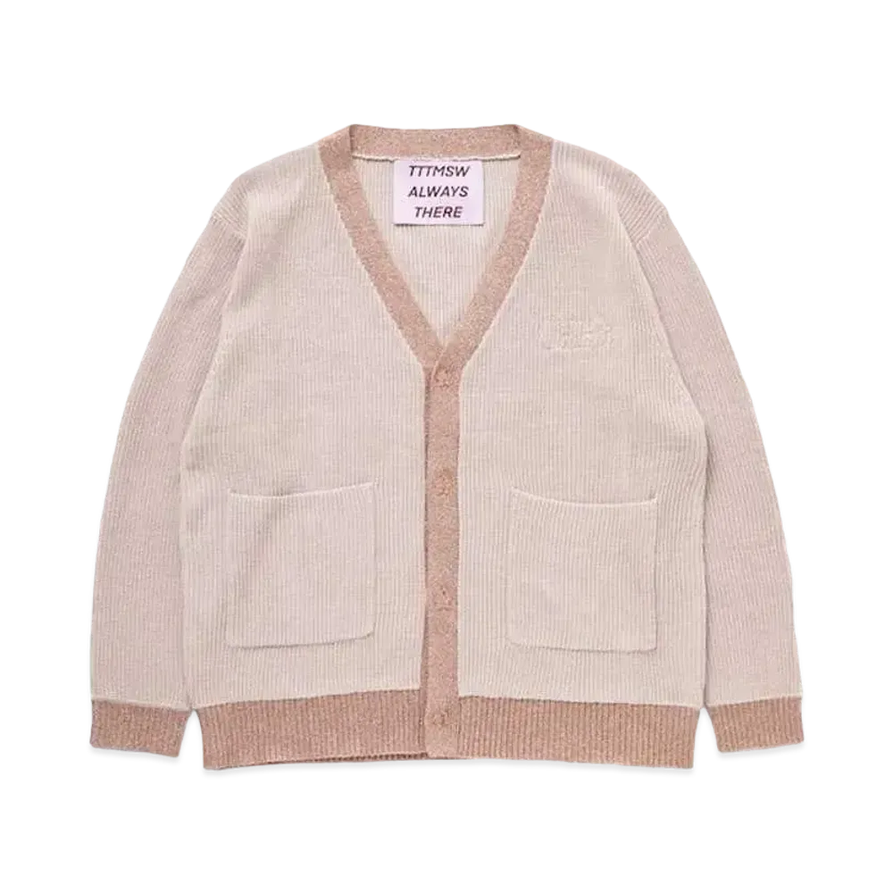 TTT MSW Lame Cardigan "Beige"