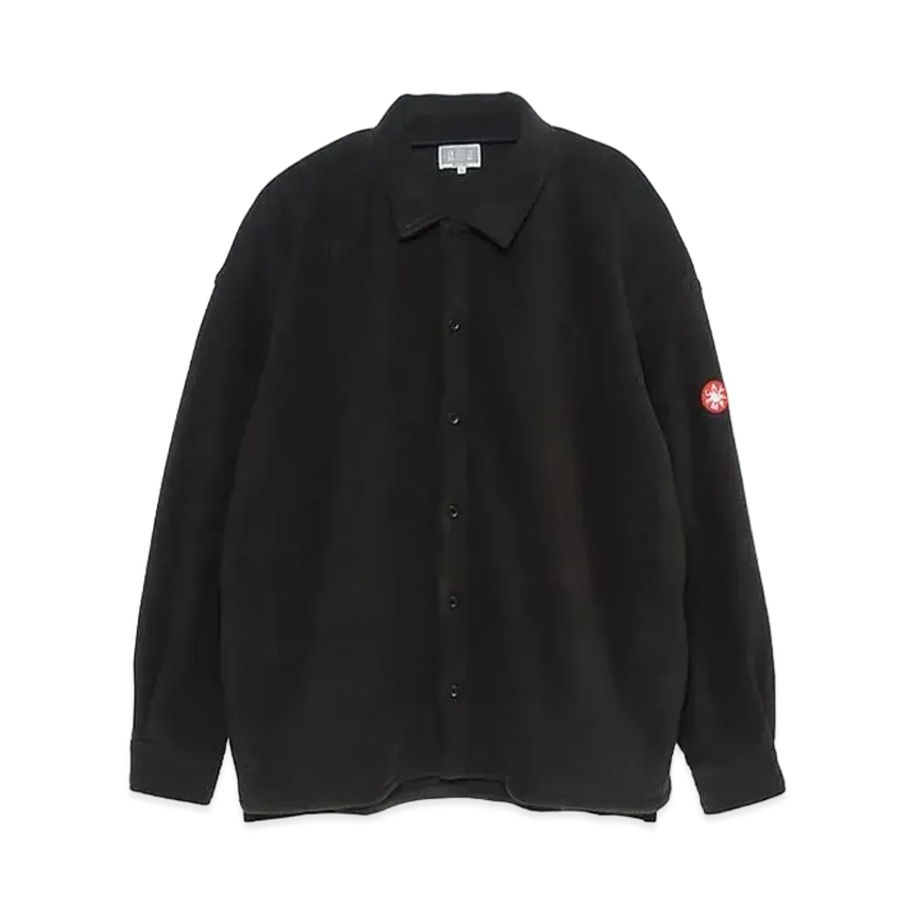 Cav Empt (C.E) FLEECE SHIRT JACKET "Black"