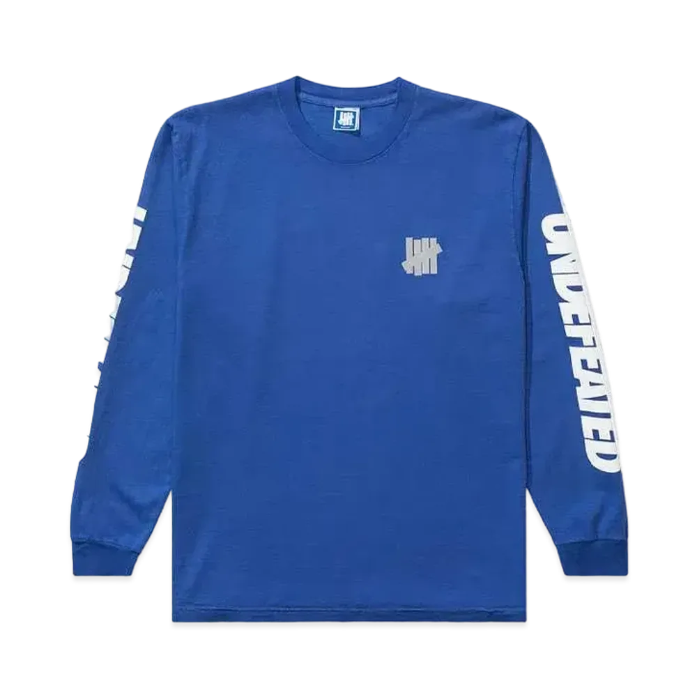 UNDEFEATED LOCKUP L/S TEE - 80313 "Blue"