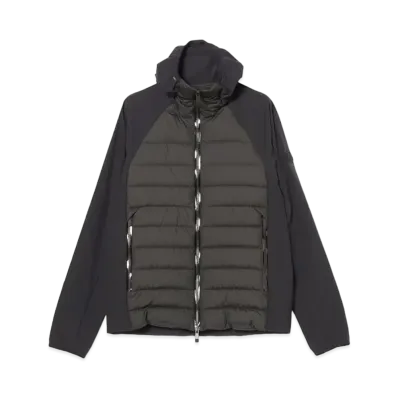 MONCLER Viaur Hooded Down Jacket "Black"