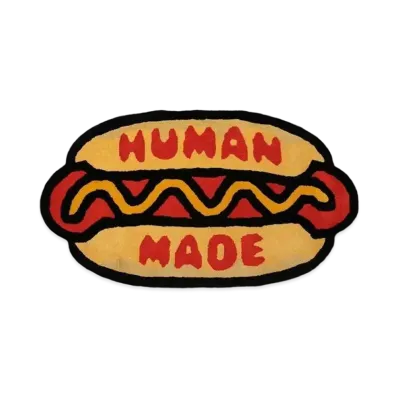 HUMAN MADE HOT DOG RUG SMALL "Yellow"