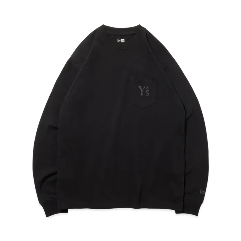 NEW ERA x Y's 24AW Long Sleeve Tee "Black"