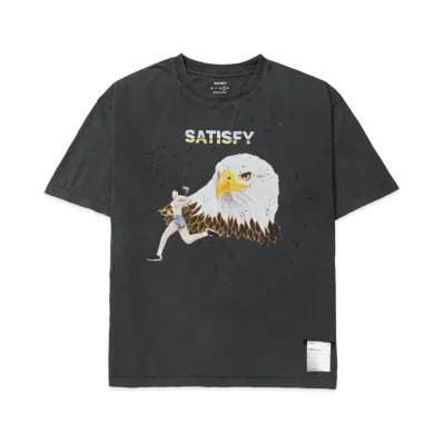 SATISFY MothTech T-Shirt "Black"