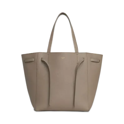 CELINE Small Cabas Phantom in Soft Grained Calfskin "Taupe"