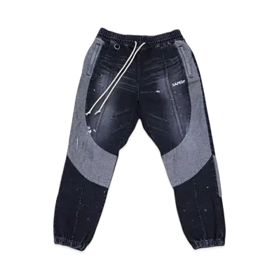 SAPEur Vinage Denim Track Pant "Black"