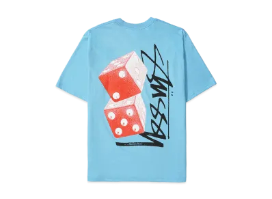 Stussy Tall Dice Tee "Sky Blue"