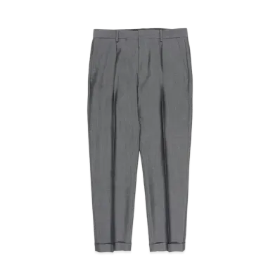 WACKO MARIA PLEATED TROUSERS (TYPE-1) "Grey"