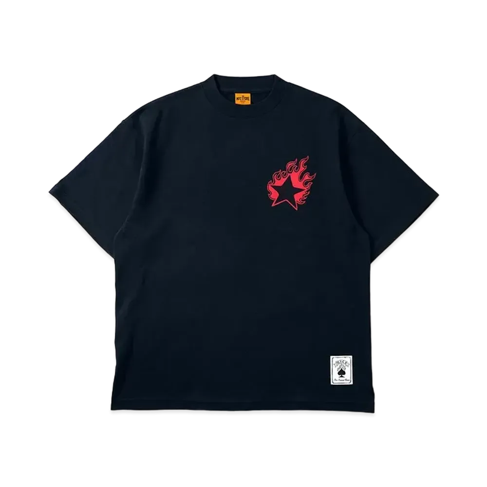MFC STORE x CONVERSE TOKYO Original Star Flame S/S Tee "Navy"