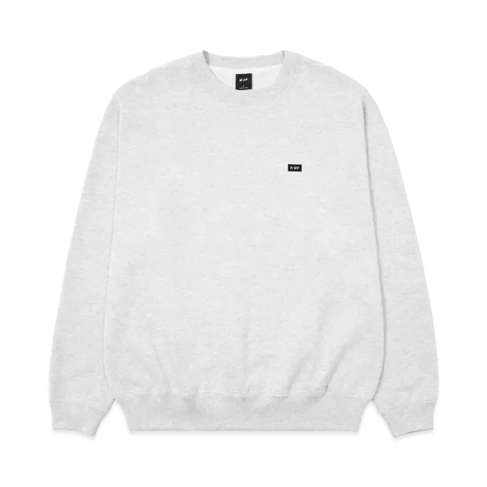 HUF Classic Fleece Crew "Ash Gray"