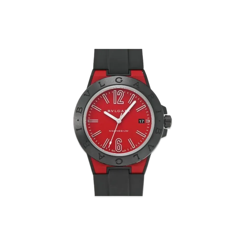 BVLGARI Diagono Magnesium "Red/Magnesium/Black"