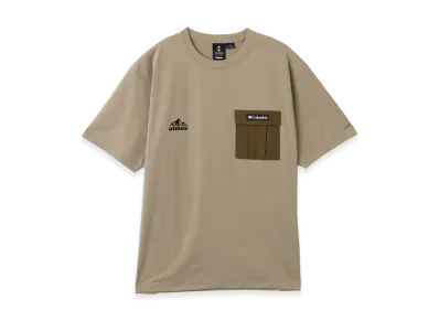 atmos x Columbia Pocket T-shirt "Brown"