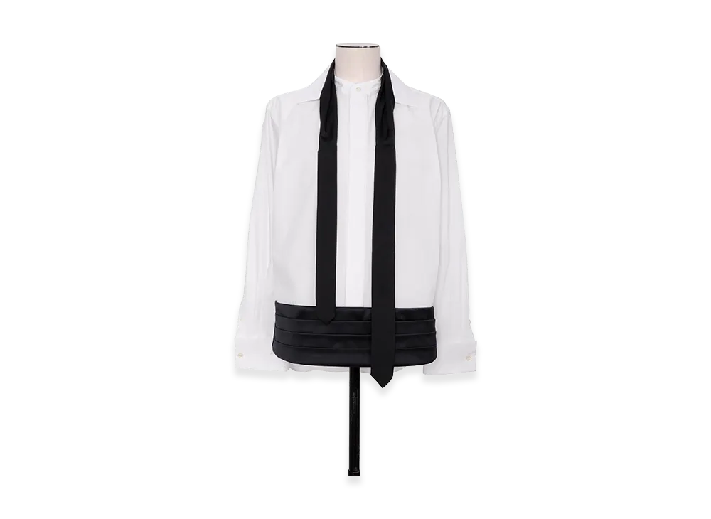 sacai Poplin Shirt "Off White/Black"