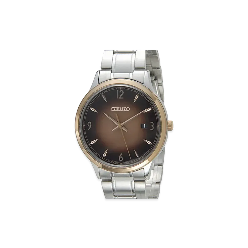 SEIKO Quartz "Brown"