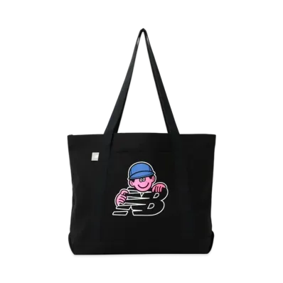 BEAMS T x New Balance x Face Oka Tote Bag "Black"