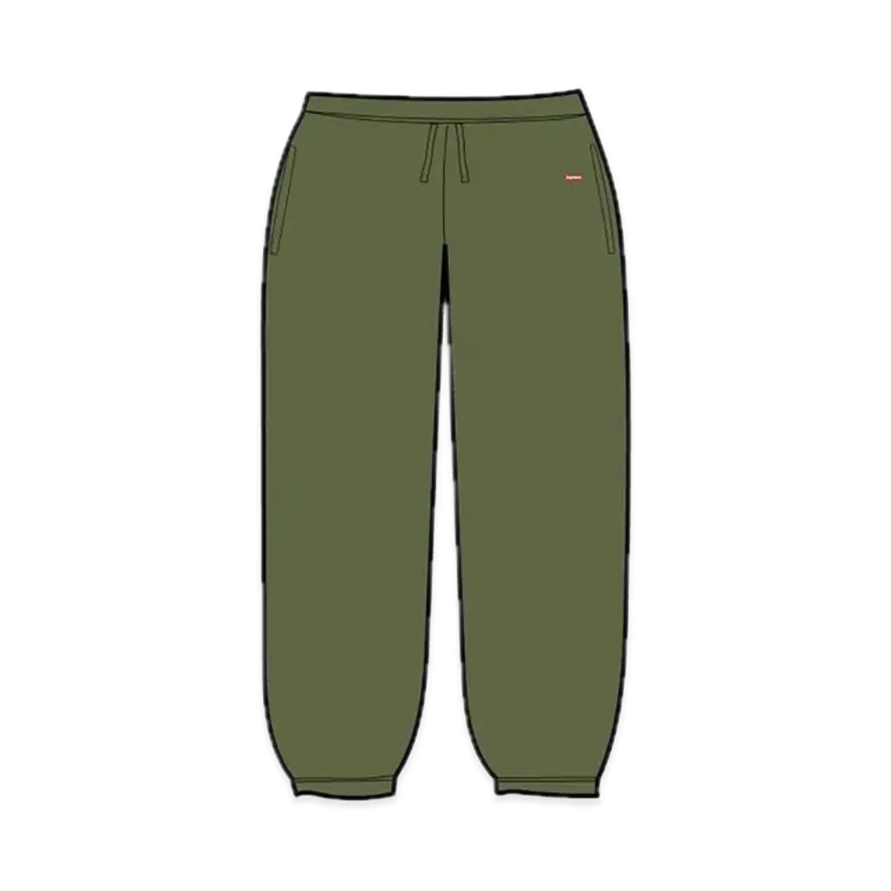 Supreme Small Box Drawcord Sweatpant "Olive"