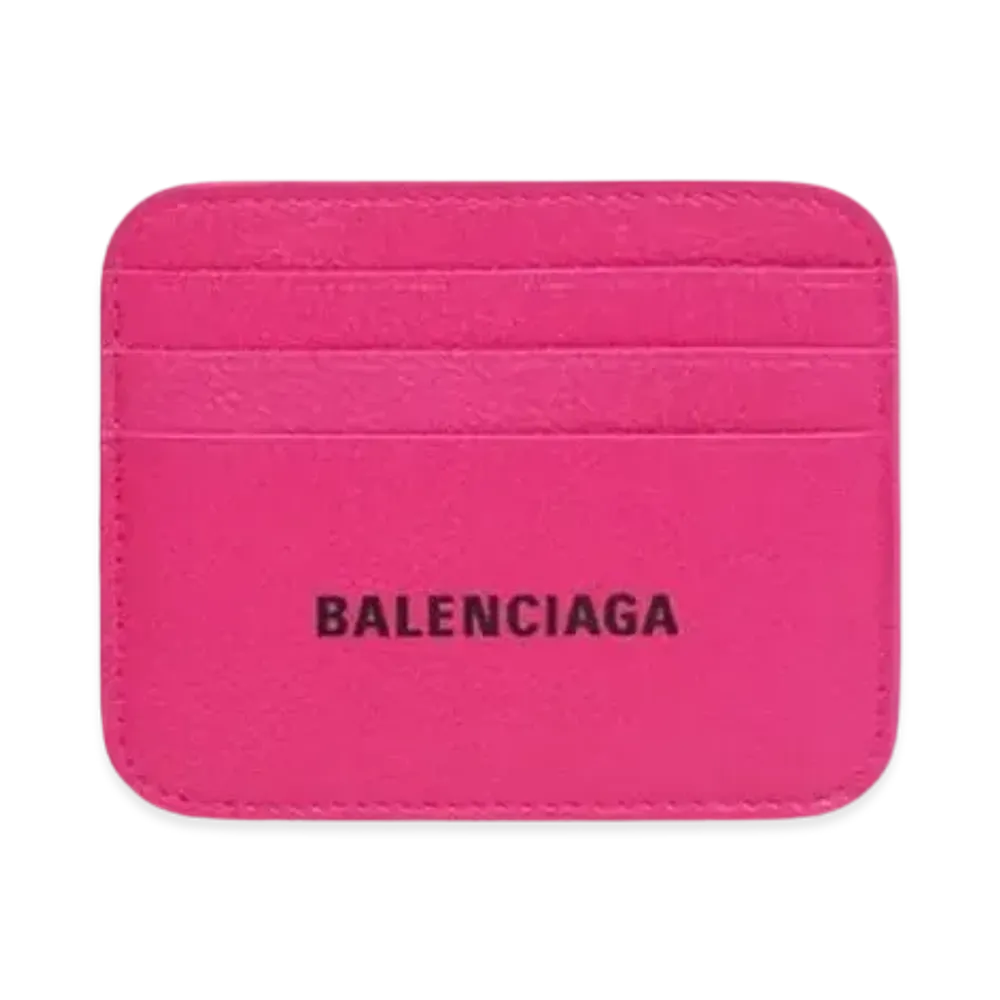 BALENCIAGA Cash Card Holder with Split "Pink"