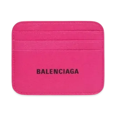 BALENCIAGA Cash Card Holder with Split "Pink"