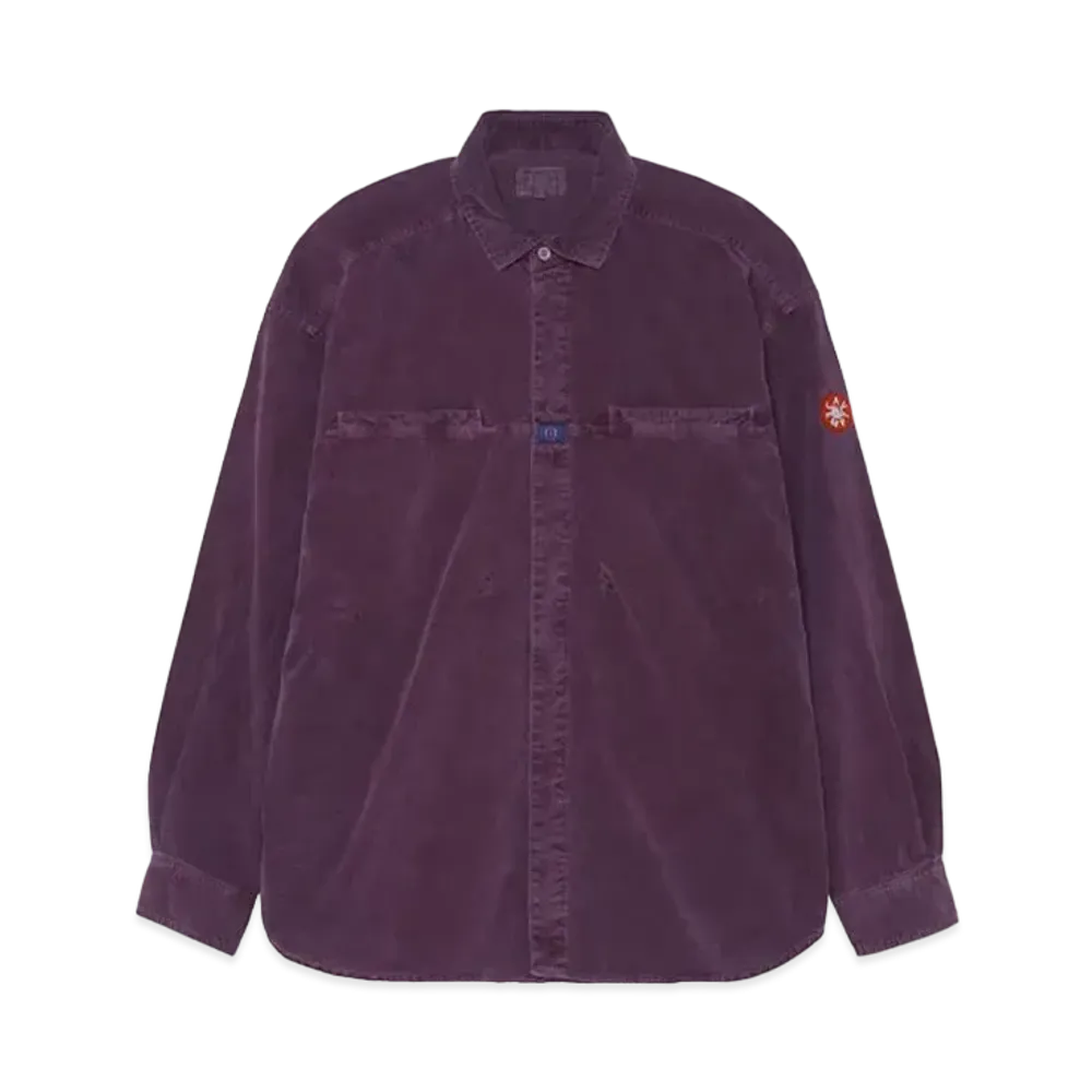 Cav Empt (C.E) CORD DESIGN BIG SHIRT "Purple"