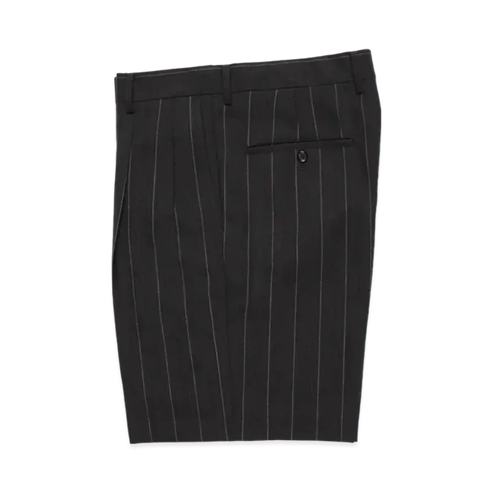 WACKO MARIA Double Pleated Short Trousers "Chrcoal"