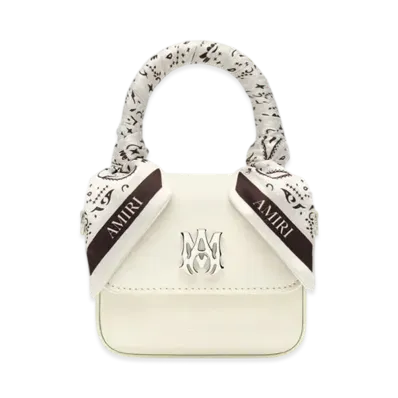 AMIRI Women's Nano MA Bag "Alabaster"