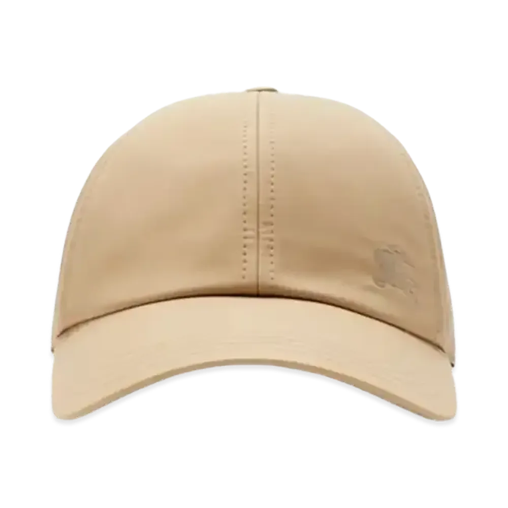 Burberry Gabardine Baseball Cap "Flax"